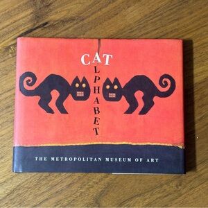 Metropolitan Museum of Art Cat Alphabet 1st edition hardcover coffee table book